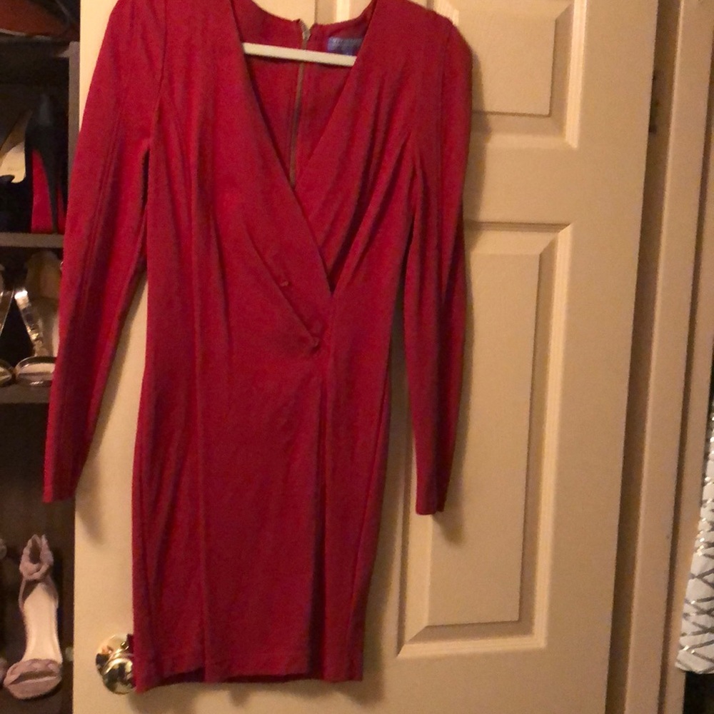 Red dress